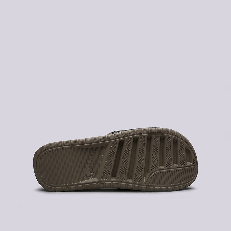 мужские бежевые сланцы Nike Benassi Ultra AQ5059-001 - цена, описание, фото 4